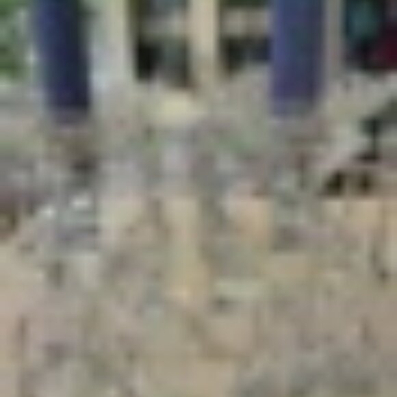 Beautiful Vintage Set of 4 Clear Acrylic Candle Collars - Picture 2 of 4